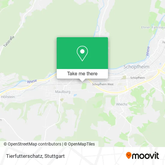 Карта Tierfutterschatz