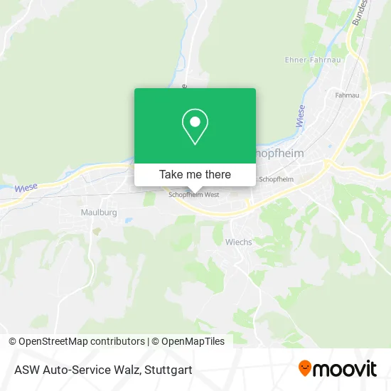 Карта ASW Auto-Service Walz