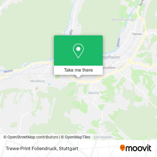 Карта Trewe-Print Foliendruck