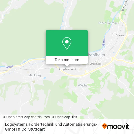 Карта Logsystems Fördertechnik und Automatisierungs-GmbH & Co