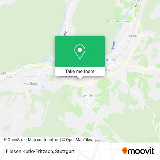 Fliesen Kurio-Fritzsch map