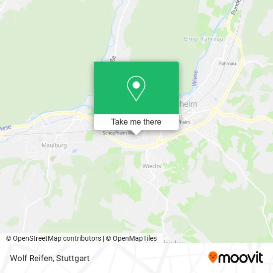 Карта Wolf Reifen