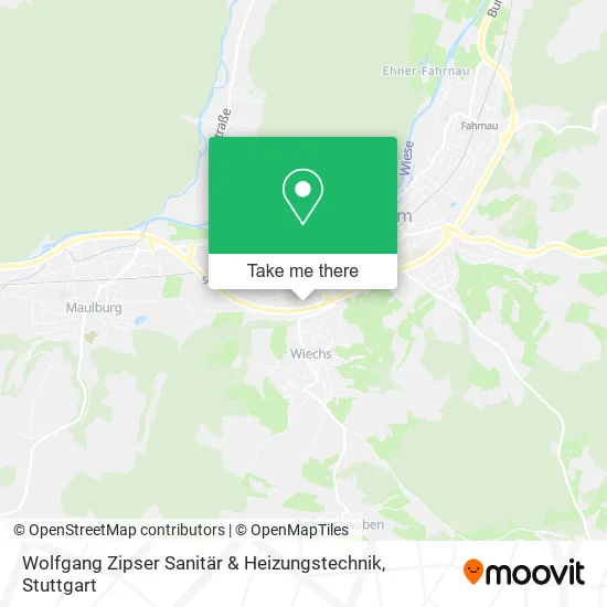 Карта Wolfgang Zipser Sanitär & Heizungstechnik