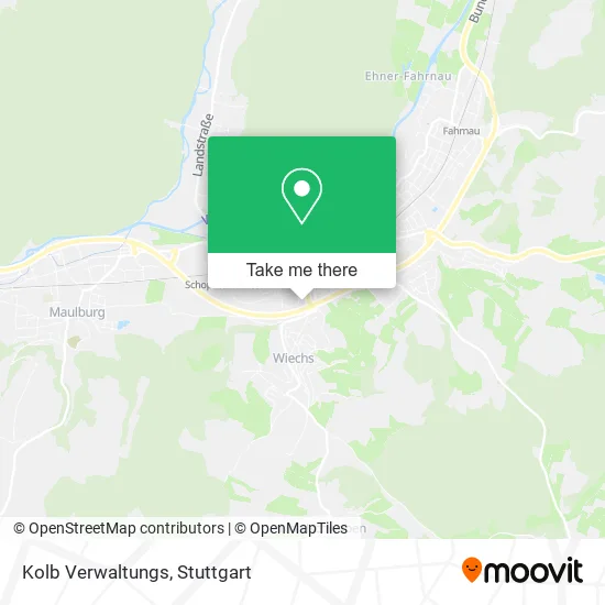 Карта Kolb Verwaltungs