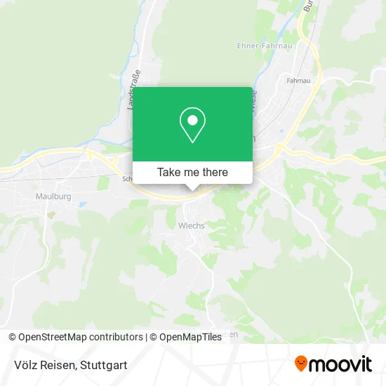 Карта Völz Reisen