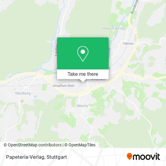 Карта Papeteria-Verlag