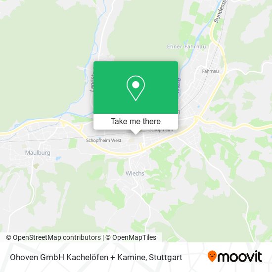 Ohoven GmbH Kachelöfen + Kamine map