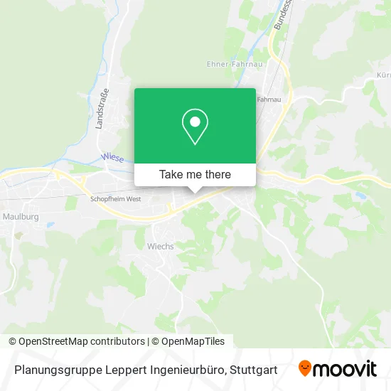 Карта Planungsgruppe Leppert Ingenieurbüro