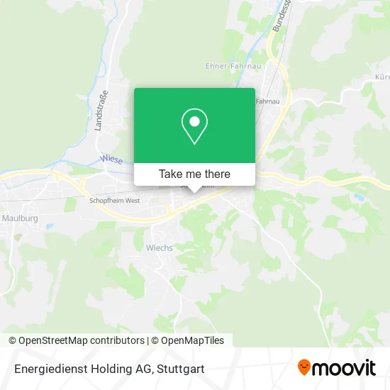 Карта Energiedienst Holding AG