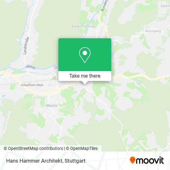 Hans Hammer Architekt map