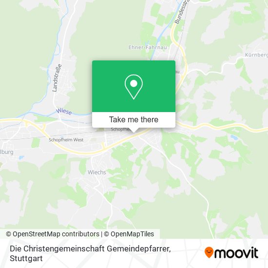 Die Christengemeinschaft Gemeindepfarrer map