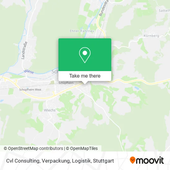 Карта Cvl Consulting, Verpackung, Logistik