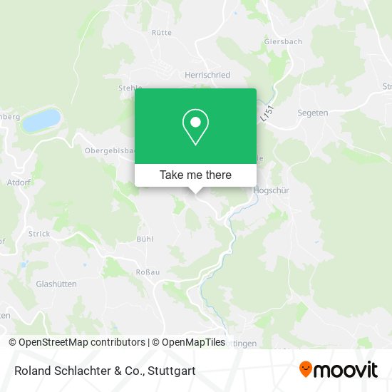 Roland Schlachter & Co. map