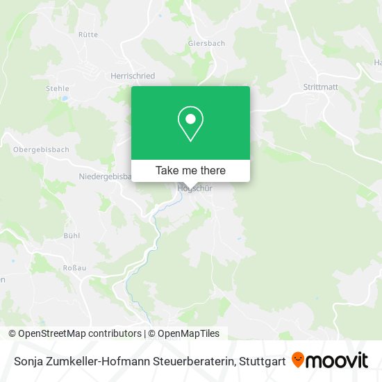Sonja Zumkeller-Hofmann Steuerberaterin map