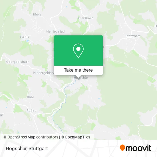 Карта Hogschür