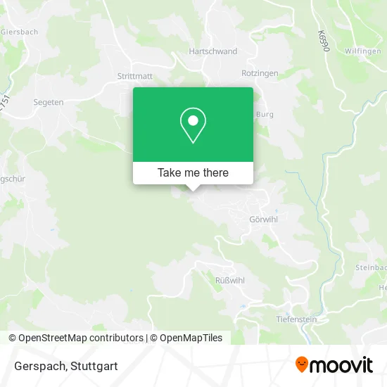 Карта Gerspach