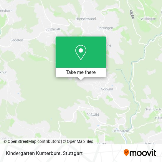 Kindergarten Kunterbunt map