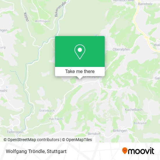 Wolfgang Tröndle map