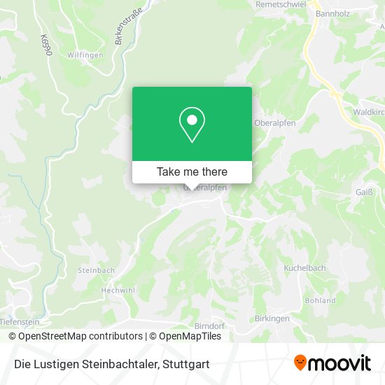 Die Lustigen Steinbachtaler map