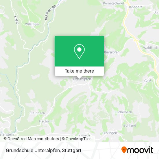 Карта Grundschule Unteralpfen
