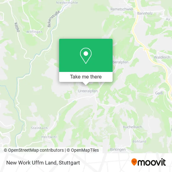 New Work Uffm Land map