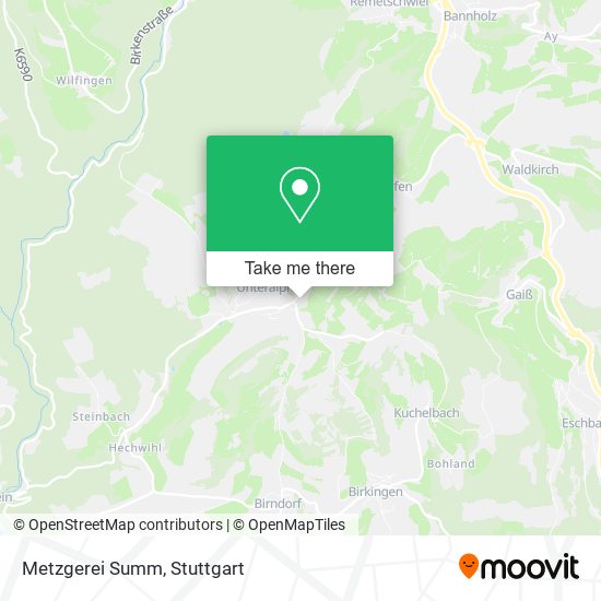 Metzgerei Summ map