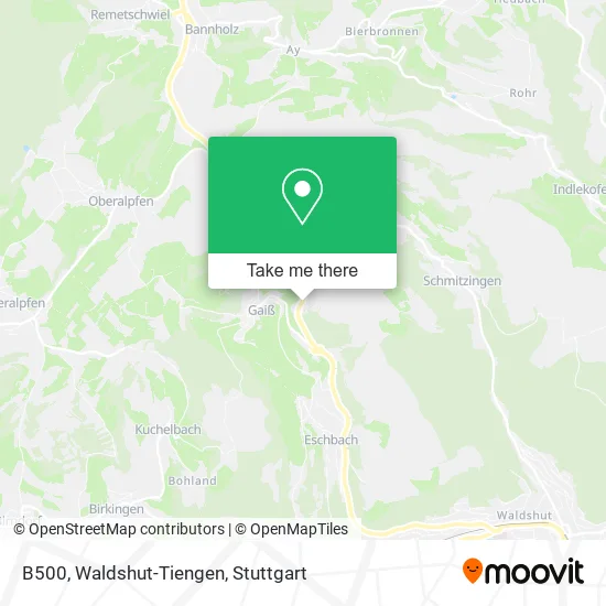 Карта B500, Waldshut-Tiengen