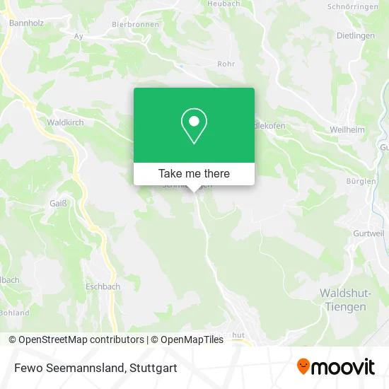 Карта Fewo Seemannsland