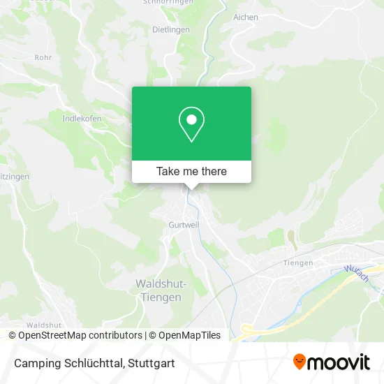 Карта Camping Schlüchttal