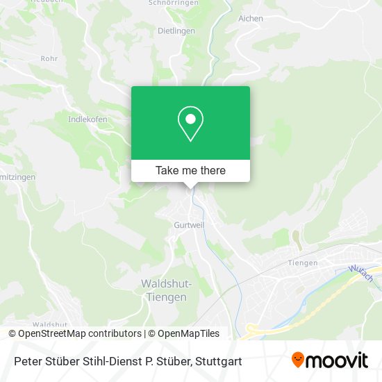 Peter Stüber Stihl-Dienst P. Stüber map