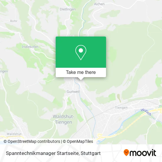 Карта Spanntechnikmanager Startseite