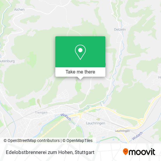 Edelobstbrennerei zum Hohen map