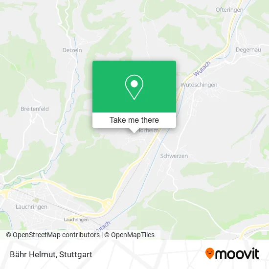 Карта Bähr Helmut