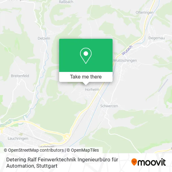 Карта Detering Ralf Feinwerktechnik Ingenieurbüro für Automation
