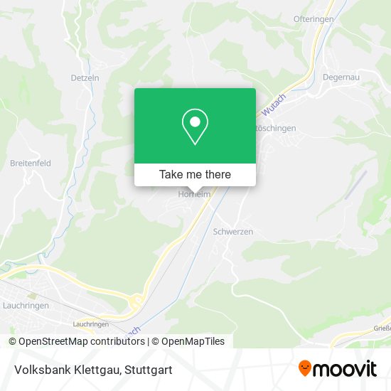 Volksbank Klettgau map