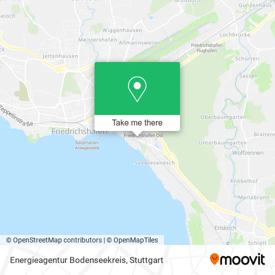 Карта Energieagentur Bodenseekreis