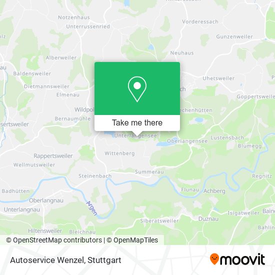 Карта Autoservice Wenzel