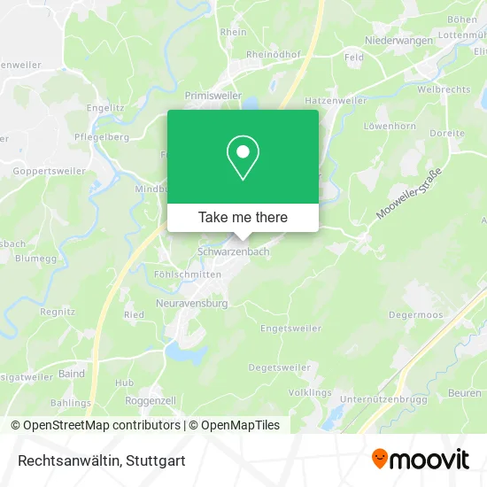 Карта Rechtsanwältin
