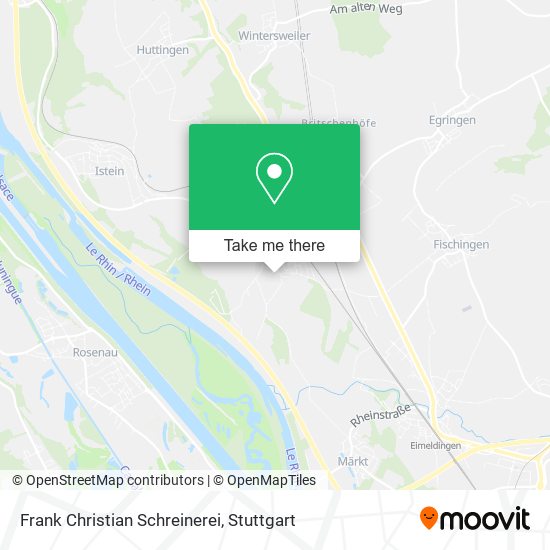 Frank Christian Schreinerei map