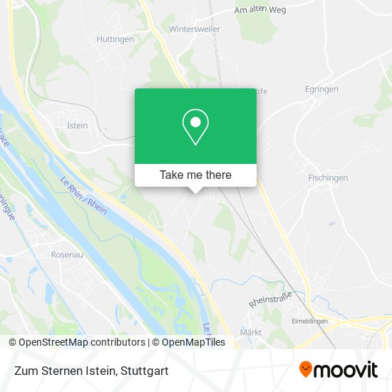 Карта Zum Sternen Istein