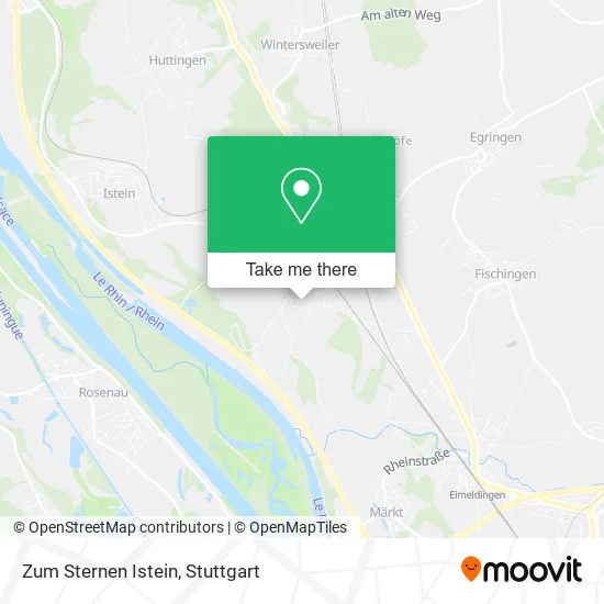 Карта Zum Sternen Istein