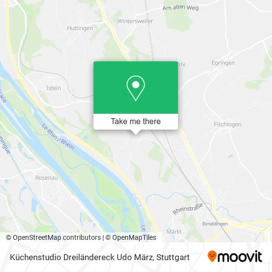 Карта Küchenstudio Dreiländereck Udo März