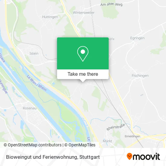 Карта Bioweingut und Ferienwohnung