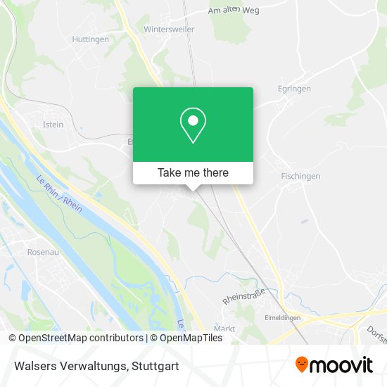 Карта Walsers Verwaltungs
