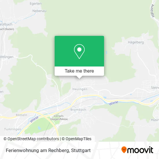 Карта Ferienwohnung am Rechberg