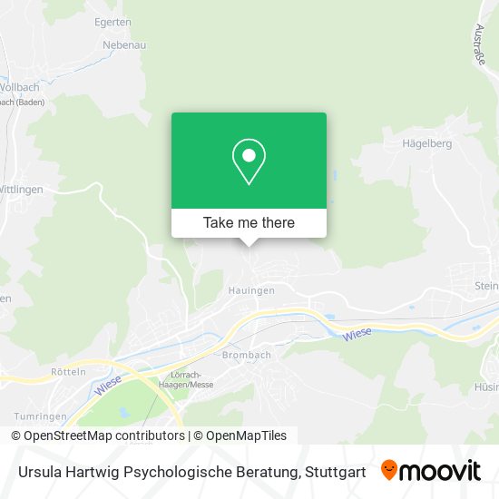Ursula Hartwig Psychologische Beratung map