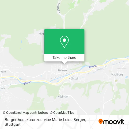 Карта Berger Assekuranzservice Marie-Luise Berger