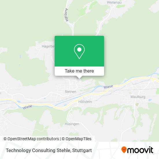 Карта Technology Consulting Stehle