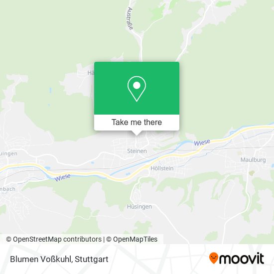 Blumen Voßkuhl map