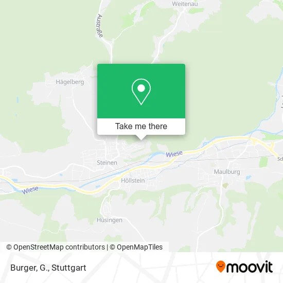 Карта Burger, G.